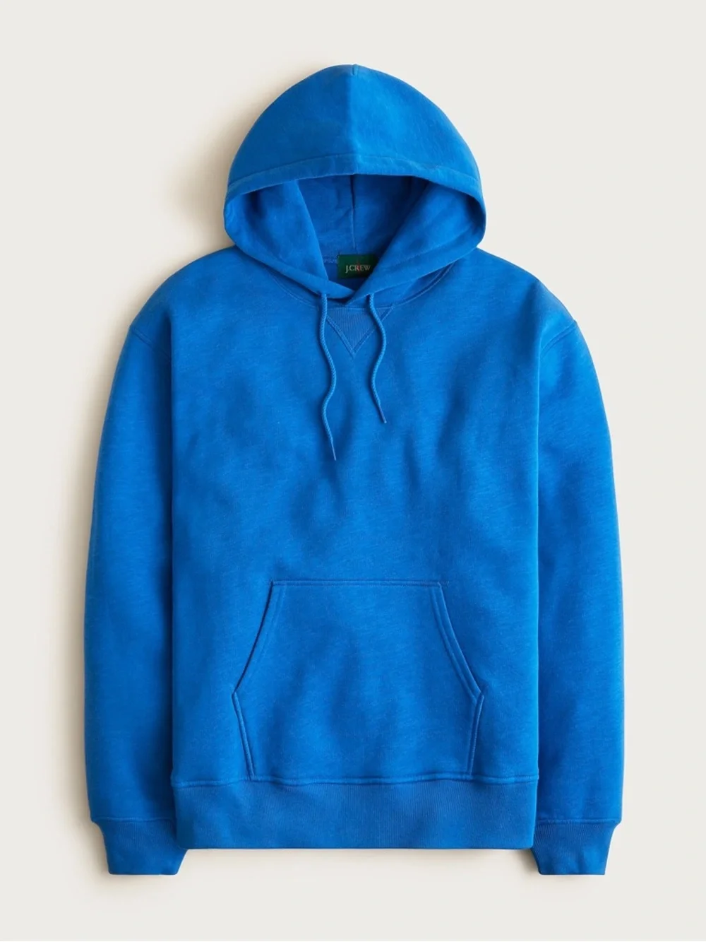 J. CREW '83‎ fleece hoodie in Electric Blue Size XL NWT $128 C0176